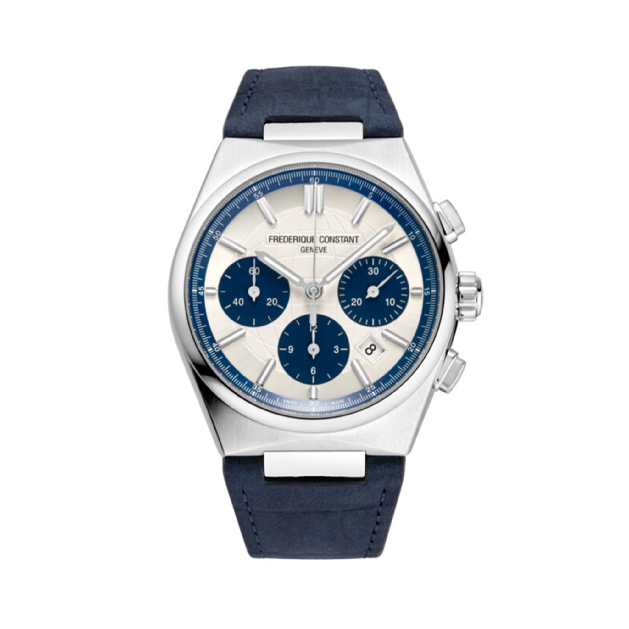Highlife Automatic Chronograph 41 mm Stainless Steel Frederique Constant FC 391WN4NH6